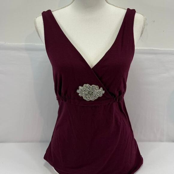 Vintage Metro 7 Red Top Size Medium - Picture 1 of 4